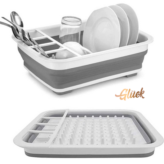 Escurridor Plegable para Frutas, Verduras y Platos & Ahorra Espacio