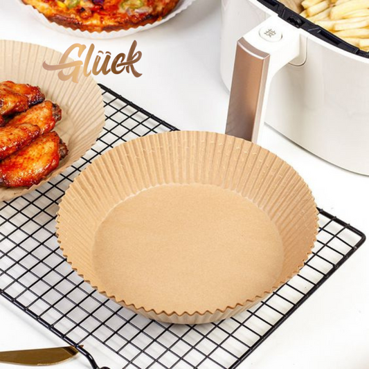 Papel Encerado Para Olla Freidora, Molde Antiadherente Protector Air Fryer