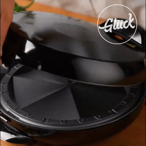 Máquina eléctrica antiadherente de 6 porciones para hornear tortillas rellenas y pasabocas