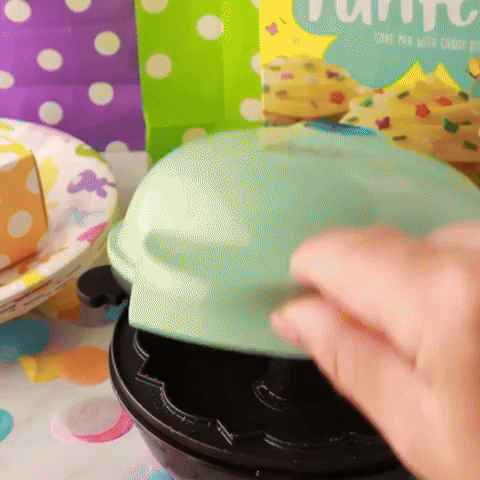 Máquina para Mini Tortas Eléctrica – Fácil, Rápida y Antiadherente + Recetario Digital 15 Torticas