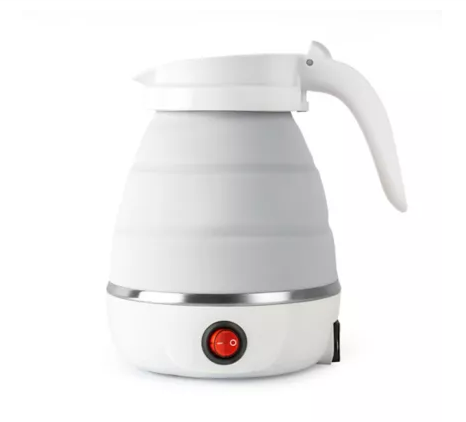 Hervidor y calentador de agua eléctrico portátil plegable tetera