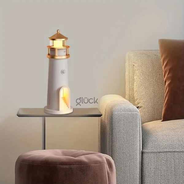 Lampara Faro Proyector de Luna - Relajante y Decorativa Crea Ambientes Cálidos y Tranquilos